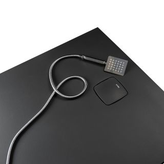 Душевой поддон Starohome Cosmo 94482601 200x100 см чёрный матовый